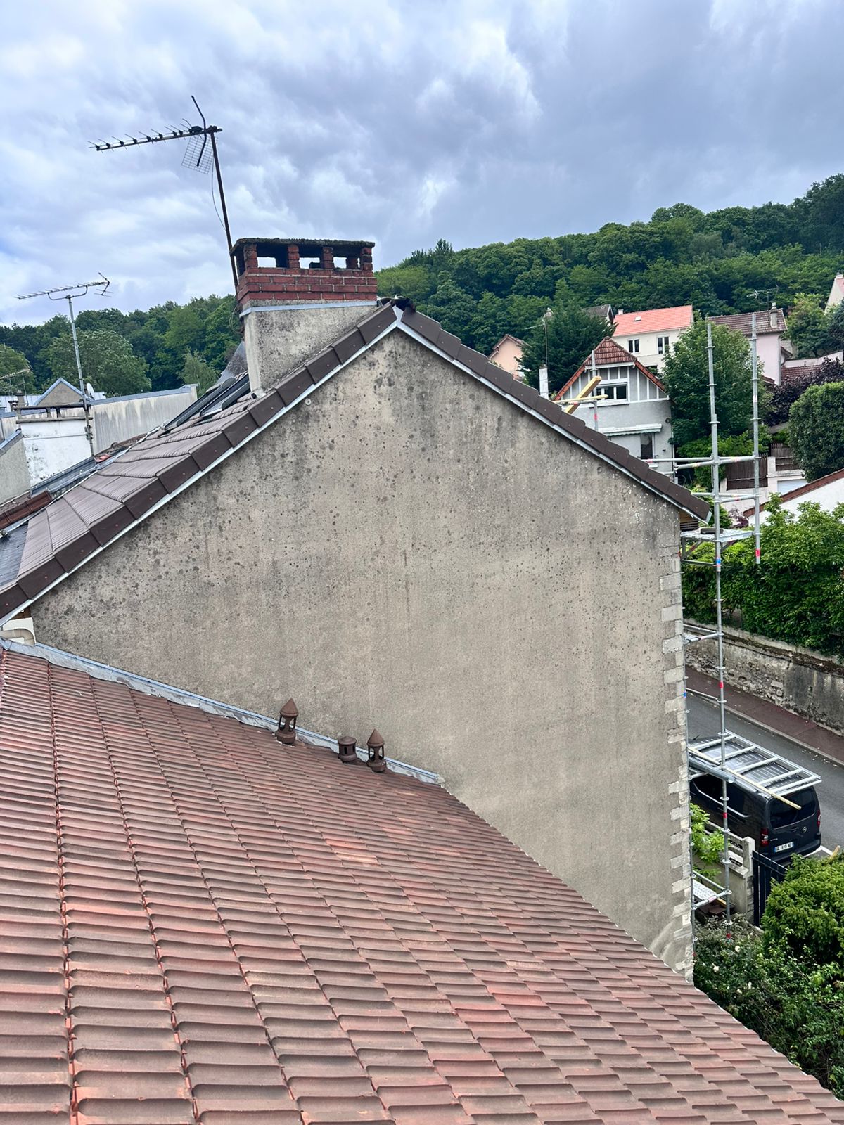 Réalisation FRANCE TOITURE HABITAT — couvreur zingueur à Herblay (95)