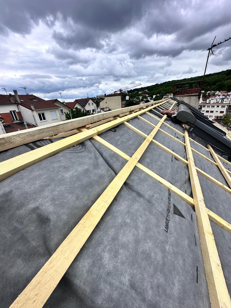 Réalisation FRANCE TOITURE HABITAT — couvreur zingueur à Herblay (95)